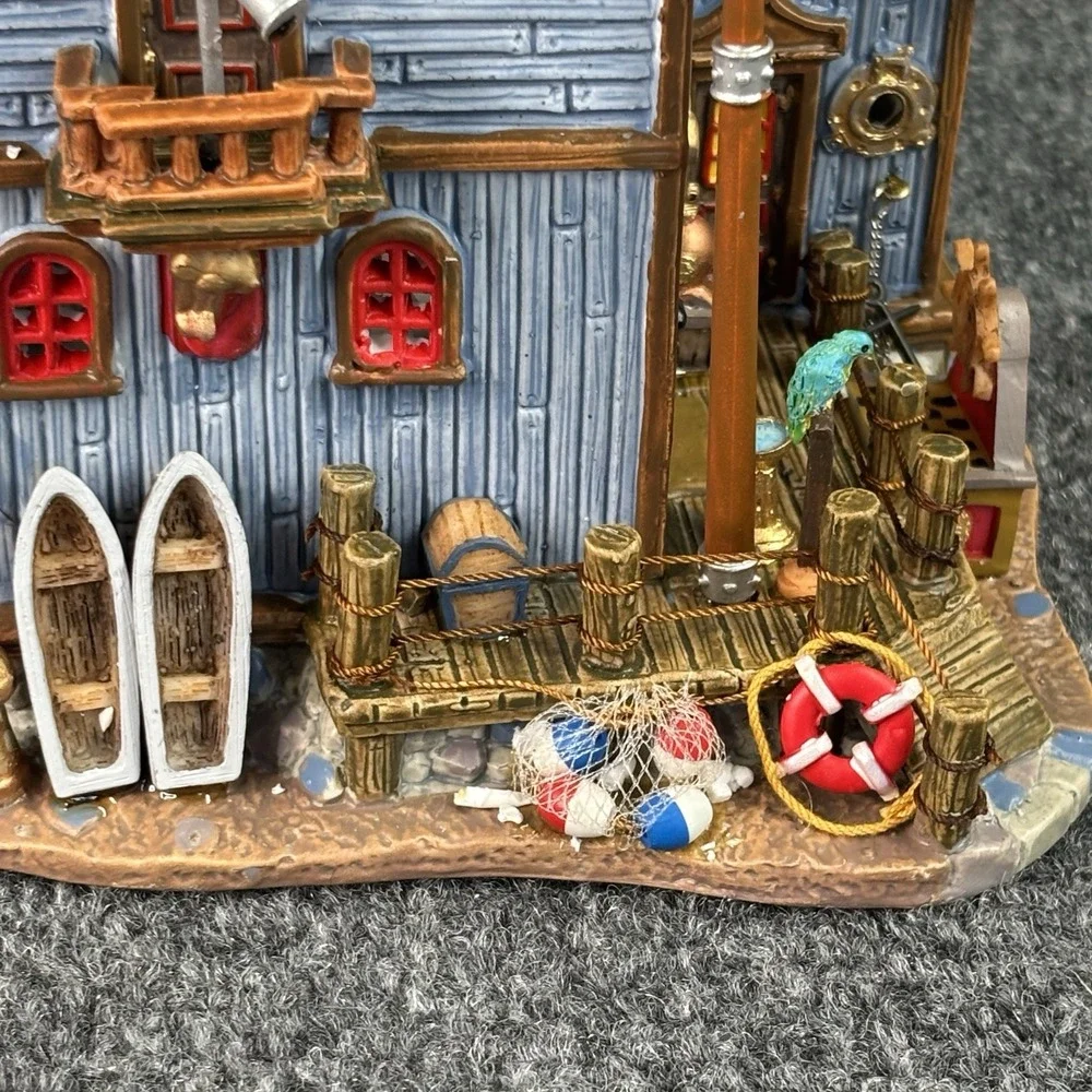 LEMAX Captain Joe's Nautical Antiques Lighted Village House Holiday Village